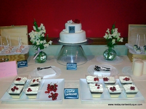Bodas mesas dulces Restaurante El Duque