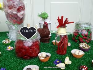 Bodas seewt candy restaurante El Duque mesas dulces