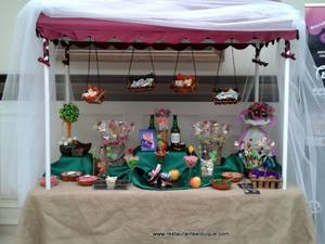 Mesas dulces Restaurante El Duque seewt Candy Bodas