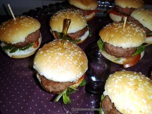 Mini Hambruguesas Restaurante El Duque